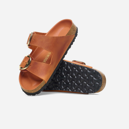 Birkenstock Arizona Big Buckle Oiled Leather Orange Orange/Burnt Orange