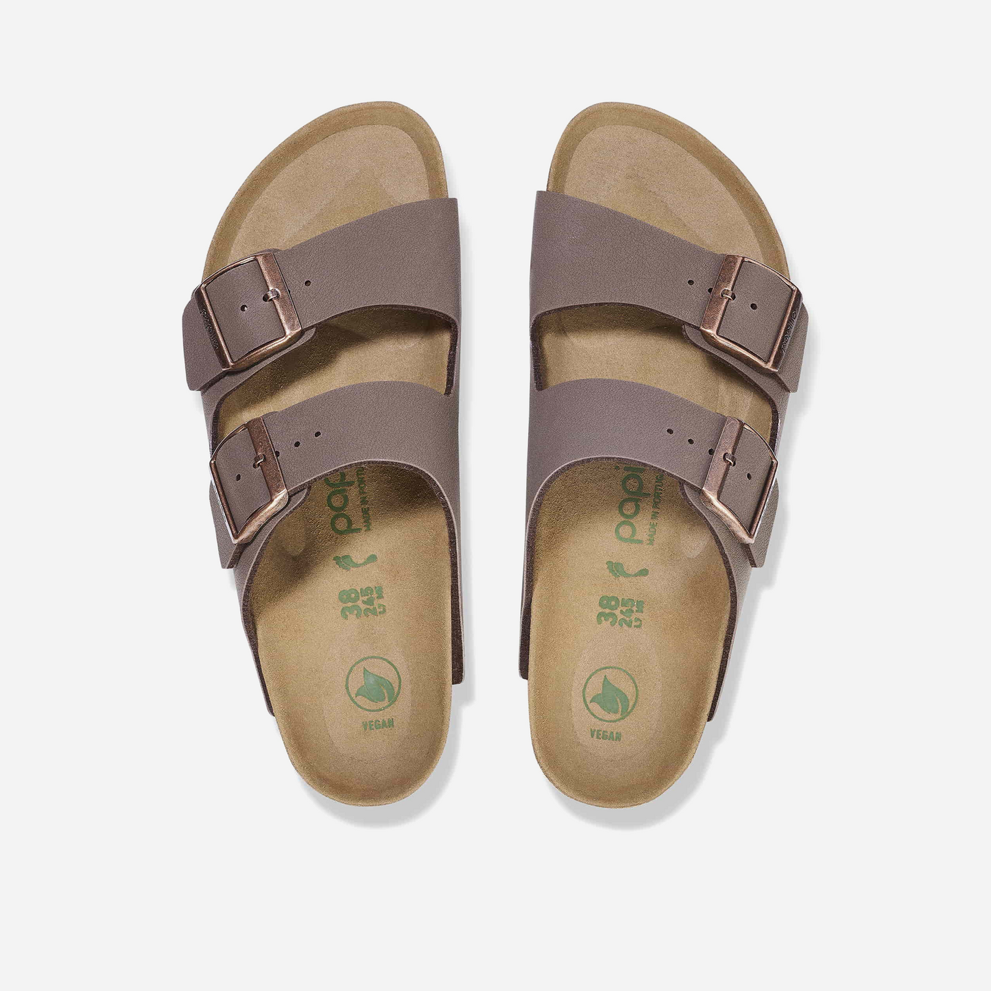 Birkenstock Arizona Flex Platform Birko-Flor Brown Brown/Mocha