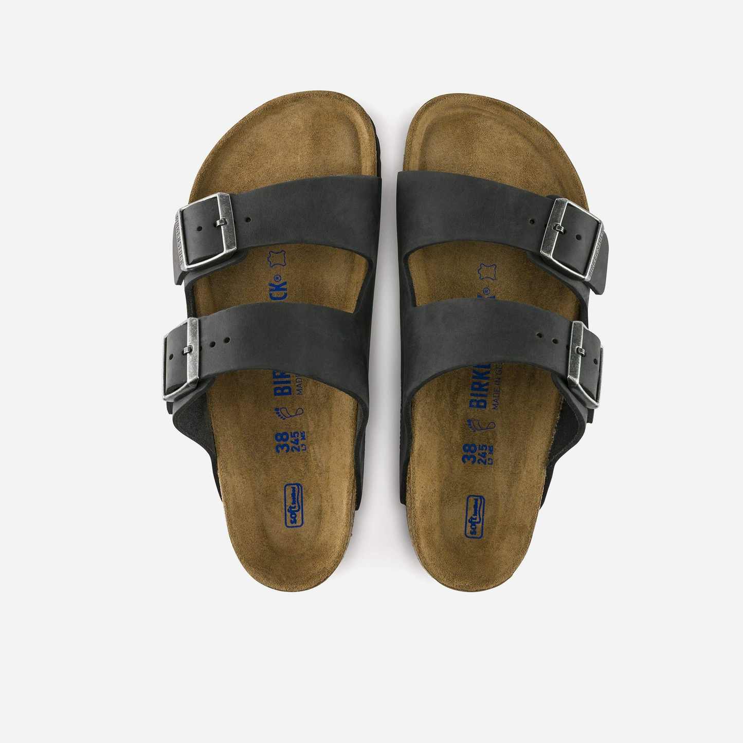 Birkenstock Arizona Oiled Leather Black Black