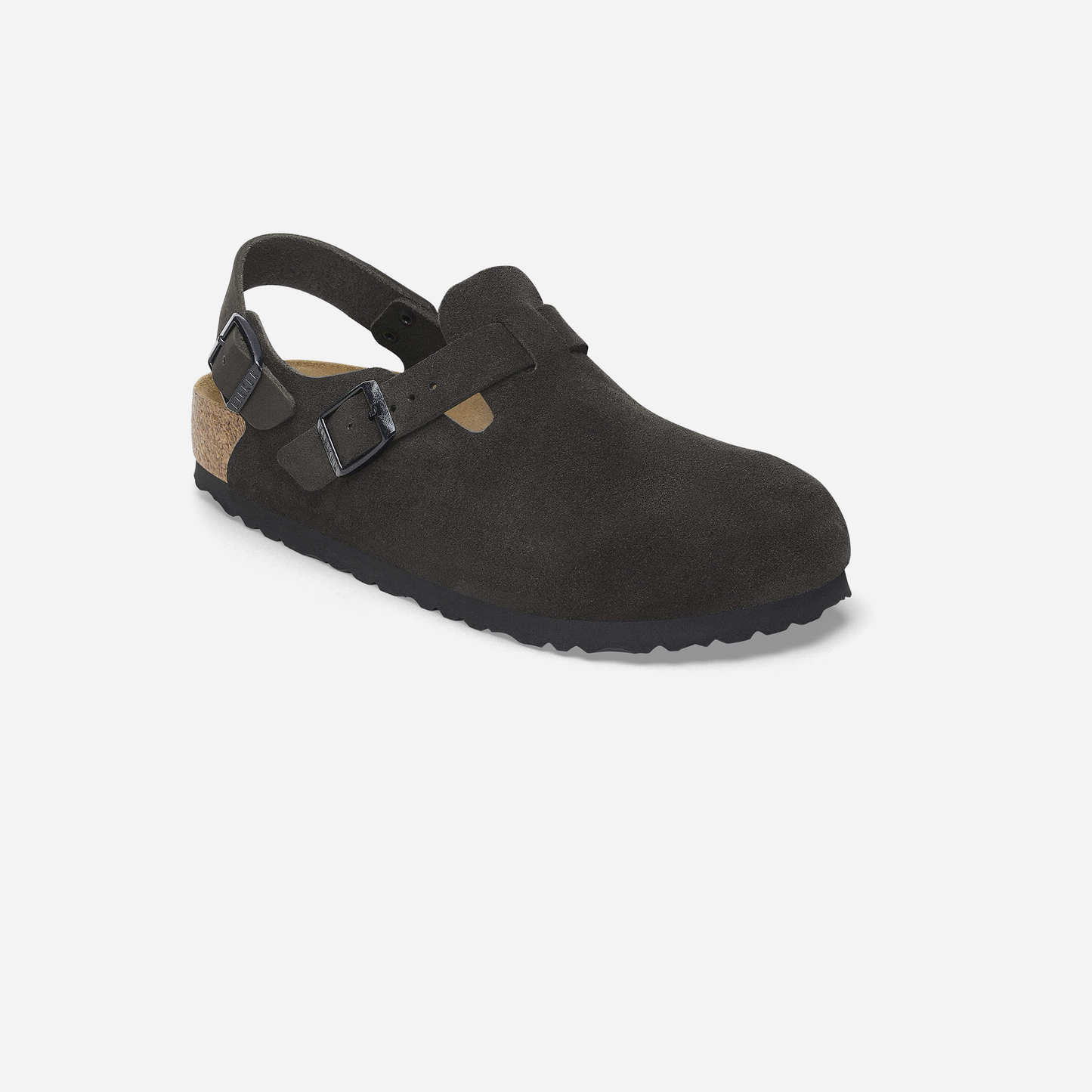 Birkenstock Tokio II Suede Suede Leather Black