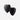 ReFa Heart Brush Mat Black