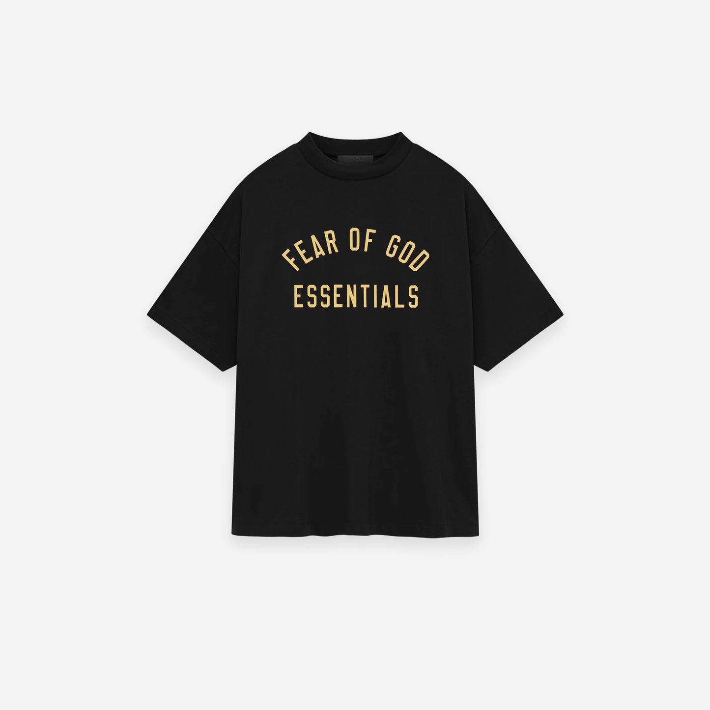 Fear of God Essentials Jersey Crewneck Tee Black