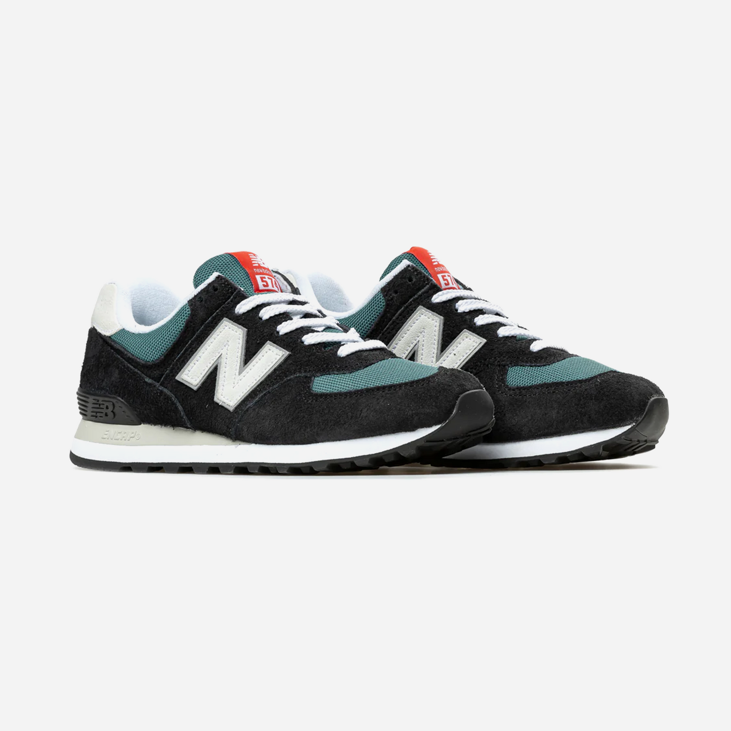 New Balance Unisex-Adult 574 Sneaker Black/Grey