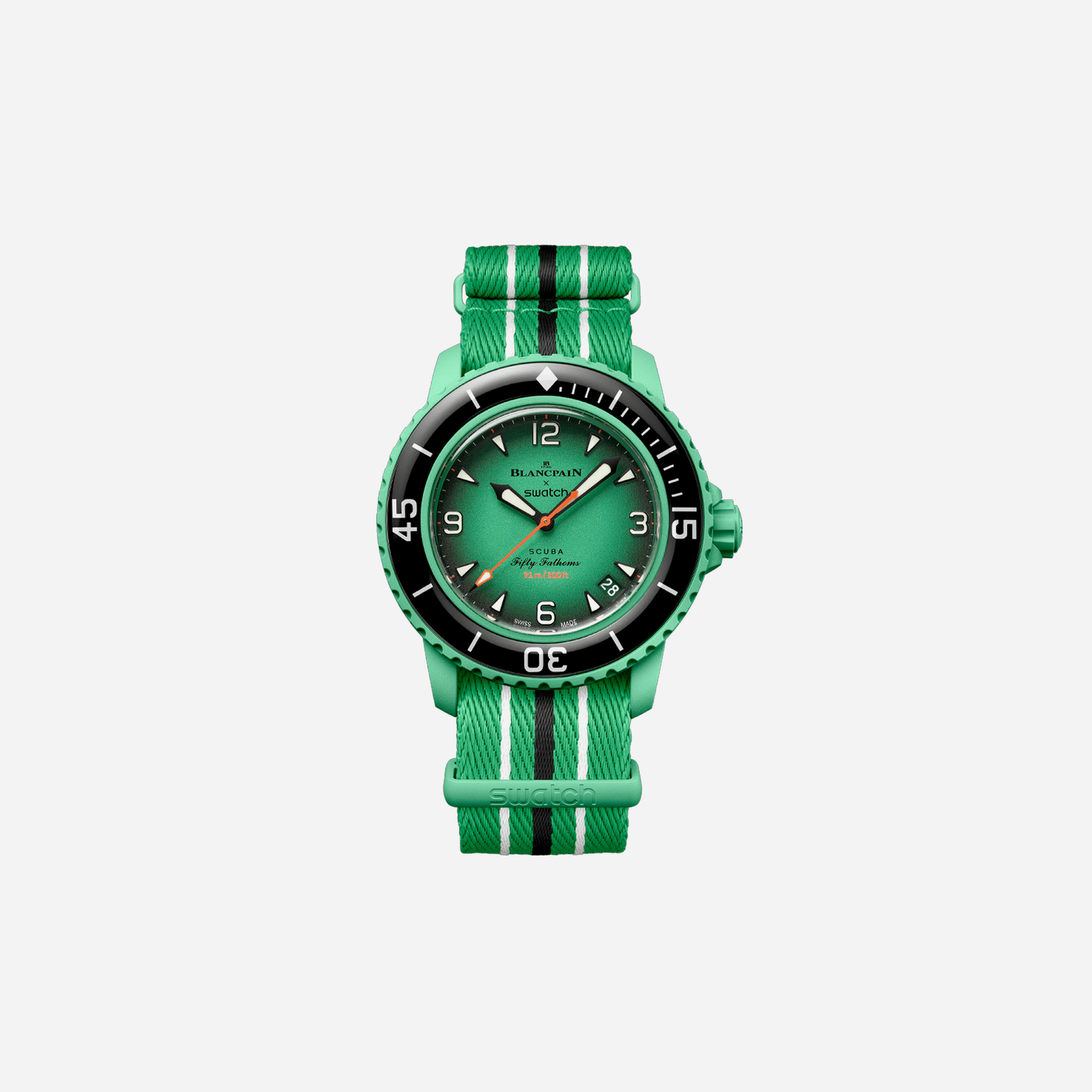Swatch x Blancpain Bioceramic Scuba Fifty Fathoms Indian Ocean