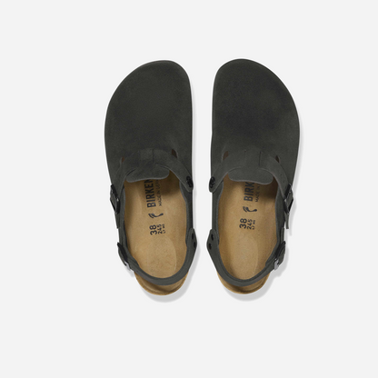 Birkenstock Tokio II Suede Suede Leather Black