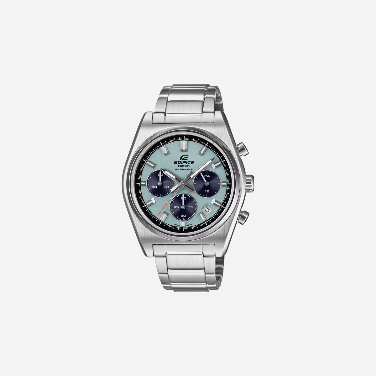 Casio Edifice Standard Chronograph EFB-730D-2BV Blue Dial Stainless Steel Watch