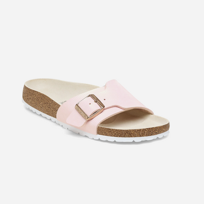 Birkenstock Catalina Birko-Flor Embossed Pink Pink/BF Shiny Lizard Light Rose