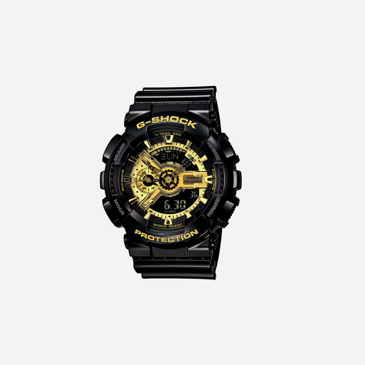 CASIO G-SHOCK Black And Gold GA-110GB-1A