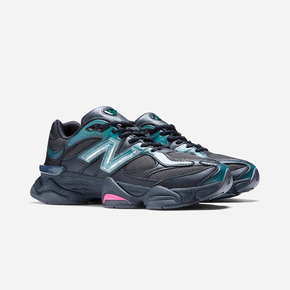 New Balance 9060 Mowalola Burglarwear Black Teal Pink