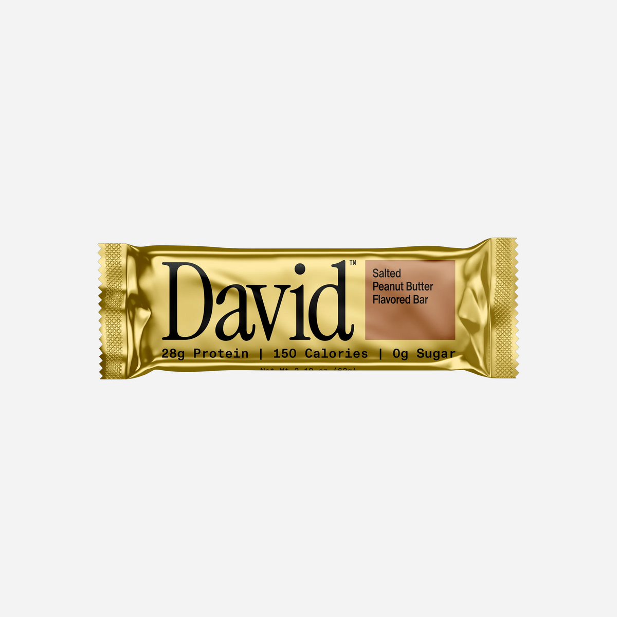 David Protein Gold Salted Peanut Butter (28g Protein)