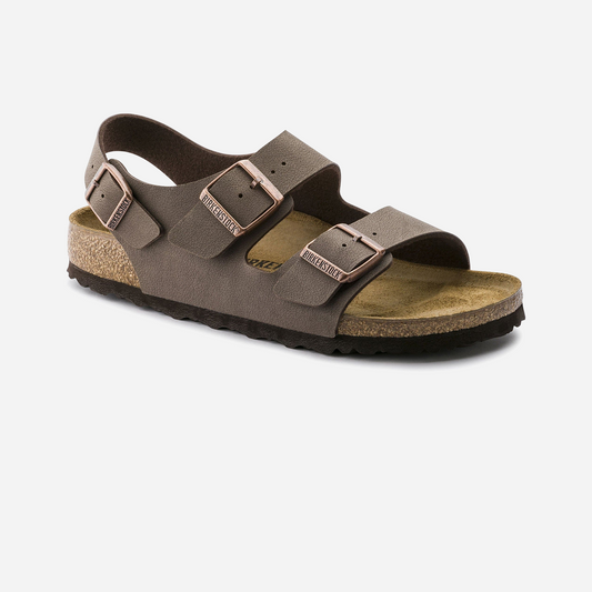 Birkenstock Milano Birko-Flor Nubuck Brown Brown/Mocha