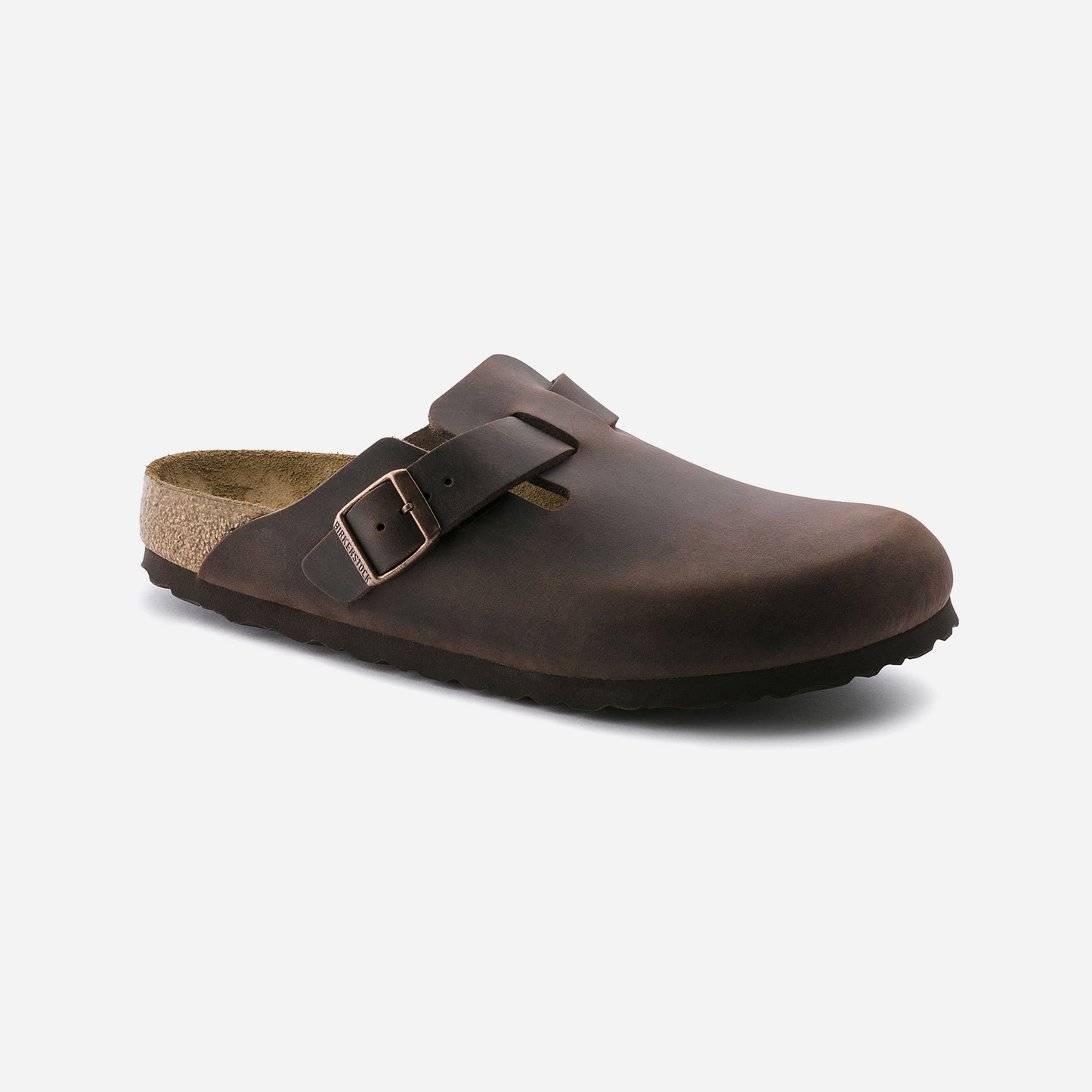 Birkenstock Boston Oiled Leather Brown Brown/Habana