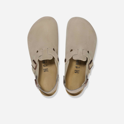 Birkenstock Tokio II Suede Suede Leather Beige Beige/Taupe