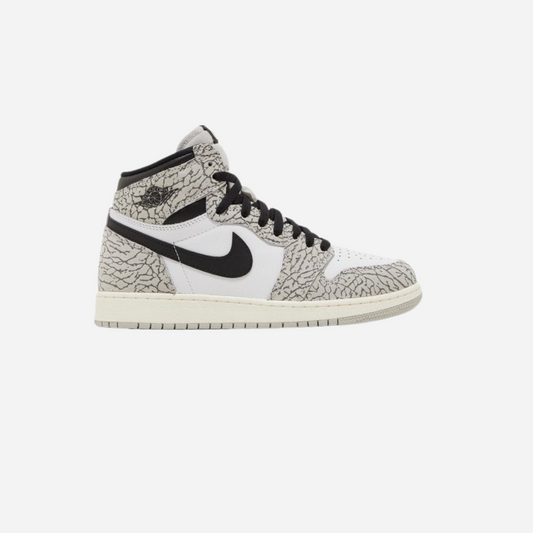 Jordan 1 Retro High OG White Cement (GS)