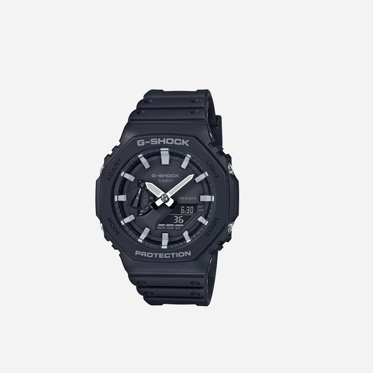 CASIO G-SHOCK GA-2100 Series Black Analog-Digital GA-2100-1A