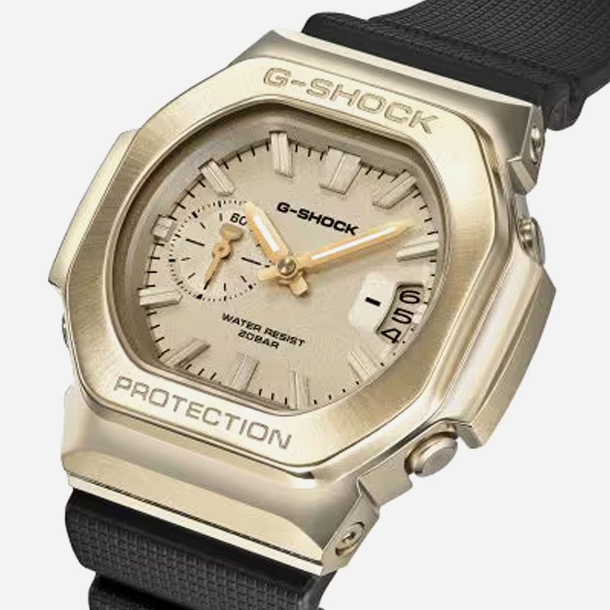 Casio G-Shock GMC-2500G-9ADR Metal-Clad Analog Octagon Watch