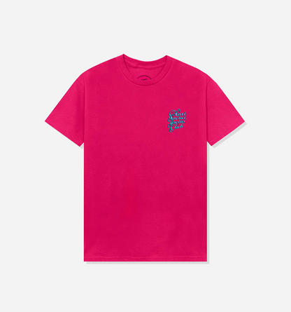 Anti Social Social Club Eye Lash Tee Pink