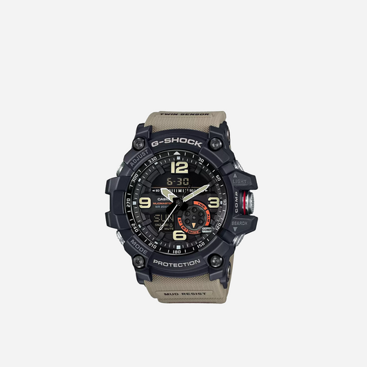 CASIO G-SHOCK Black And Olive Green Master Of G - Land Mudmaster GG-1000-1A5