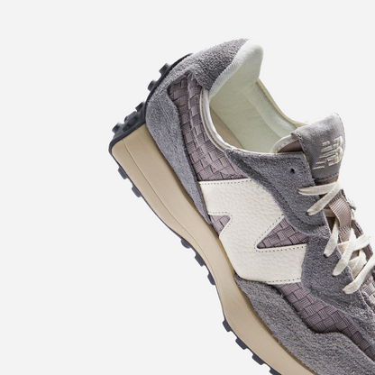 New Balance 327 Woven Cement Grey Light Mushroom