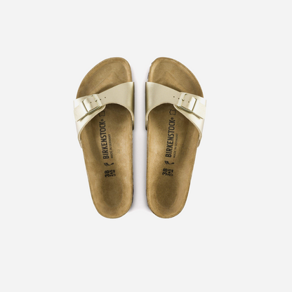 Birkenstock Madrid Birko-Flor Gold Gold