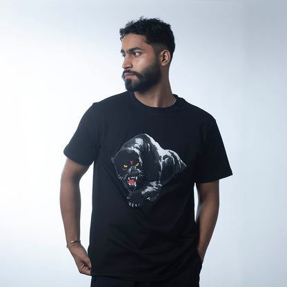 VLONE BLACK V PANTHER T-SHIRT BLACK