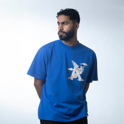 REPRESENT STOMS IN HEAVEN T-SHIRT BLUE