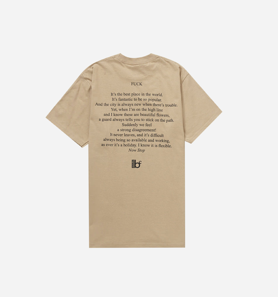 Supreme Coporation Fuck Tee Khaki