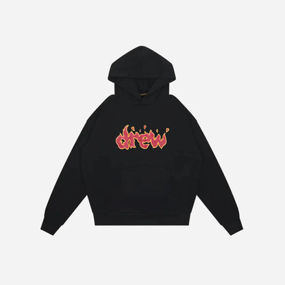 Drew House Lit Drew Hoodie Black