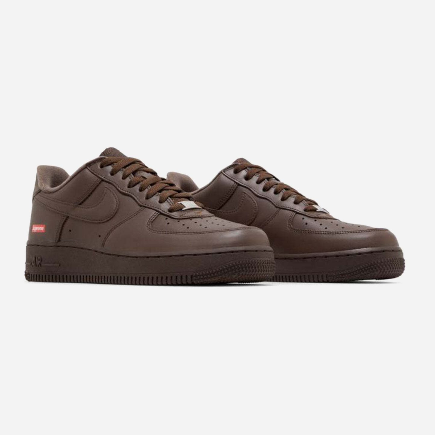 NIKE Supreme x Air Force 1 Low 'Box Logo - Baroque Brown'