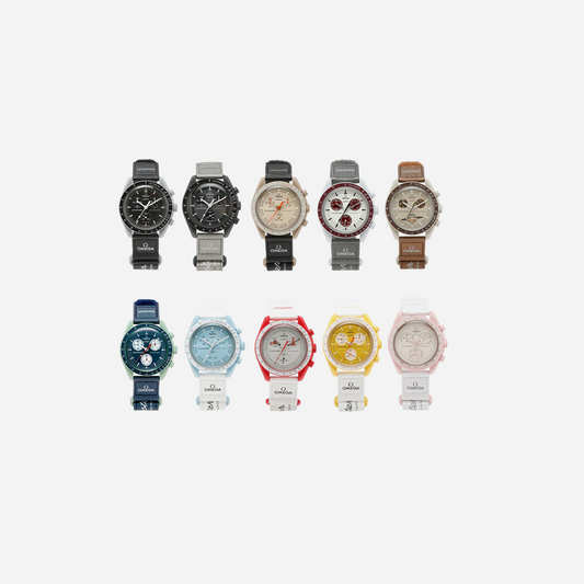 SWATCH X OMEGA BIOCERAMIC MOON TOP 10 SET