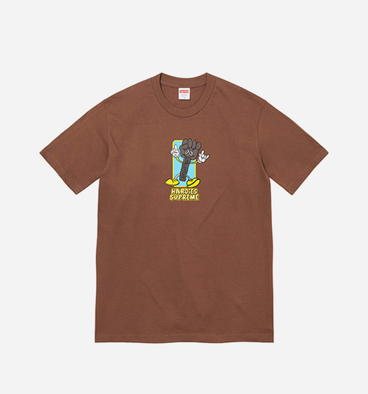 Supreme Hardies Bolt Tee Brown