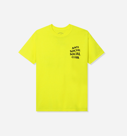 Anti Social Social Club Red Eyes Tee Neon