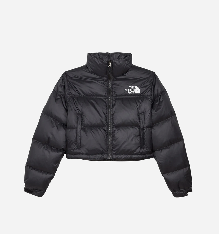 The North Face Nuptse Short Jacket 'TNF Black/TNF Black'