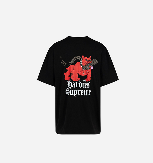 Supreme Hardies Dog Tee Black