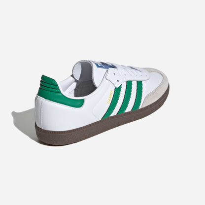 ADIDAS SAMBA OG FOOTWEAR WHITE GREEN