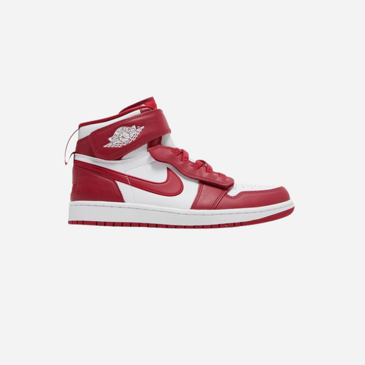 JORDAN 1 HIGH FLYEASE WHITE CARDINAL RED