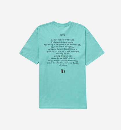 Supreme Corporation Fuck Tee Teal