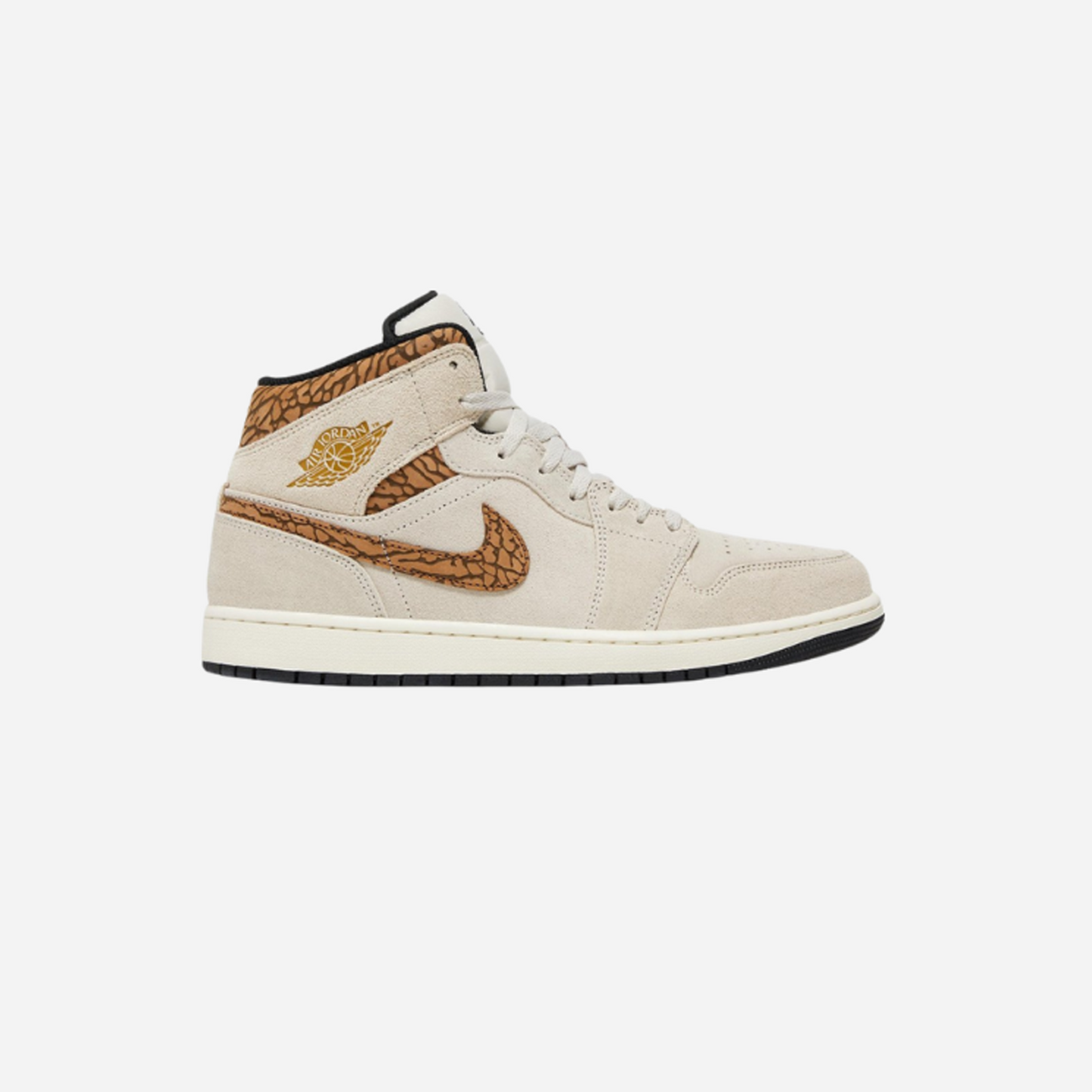 JORDAN 1 MID SE BROWN ELEPHANT