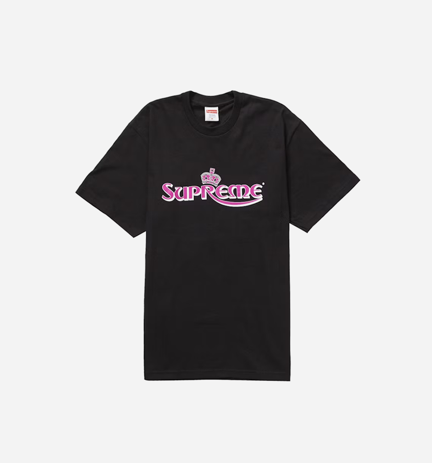 Supreme Crown Tee Black