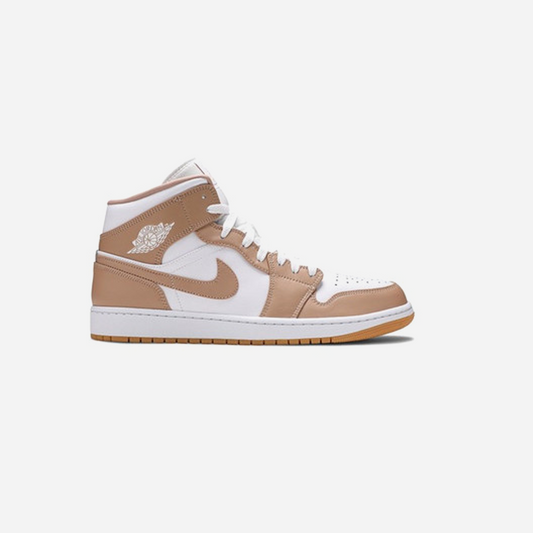 Jordan 1 Mid Tan Gum Men's