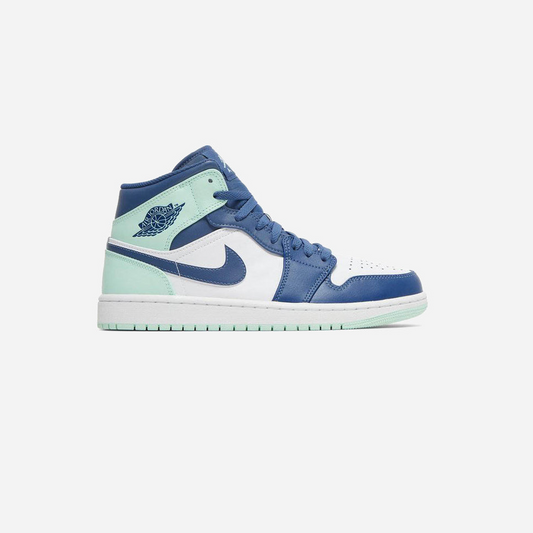 Jordan 1 Mid Mystic Navy Mint Foam