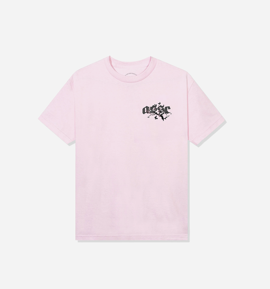 Anti Social Social Club Your Majesty Tee Pale Pink