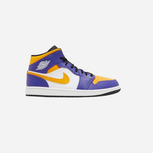 JORDAN 1 MID LAKERS