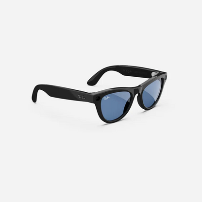 Ray Ban Meta Skyler "Shiny Black Transition Cerulean Blue"