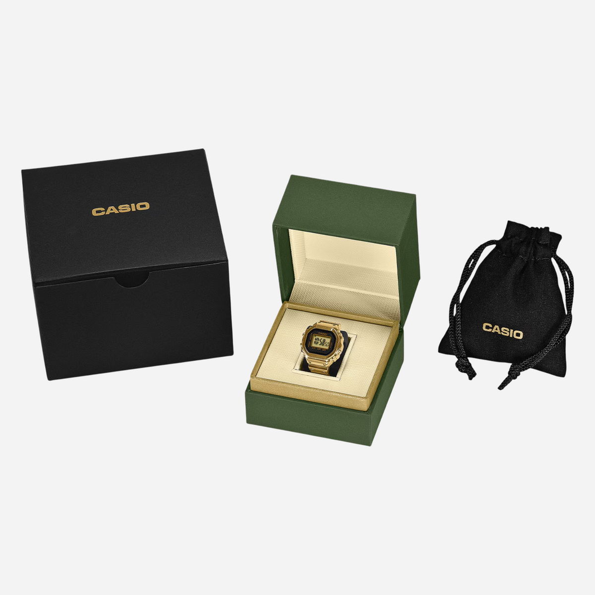 Casio CRW-001G-9 Golden Ring Watch