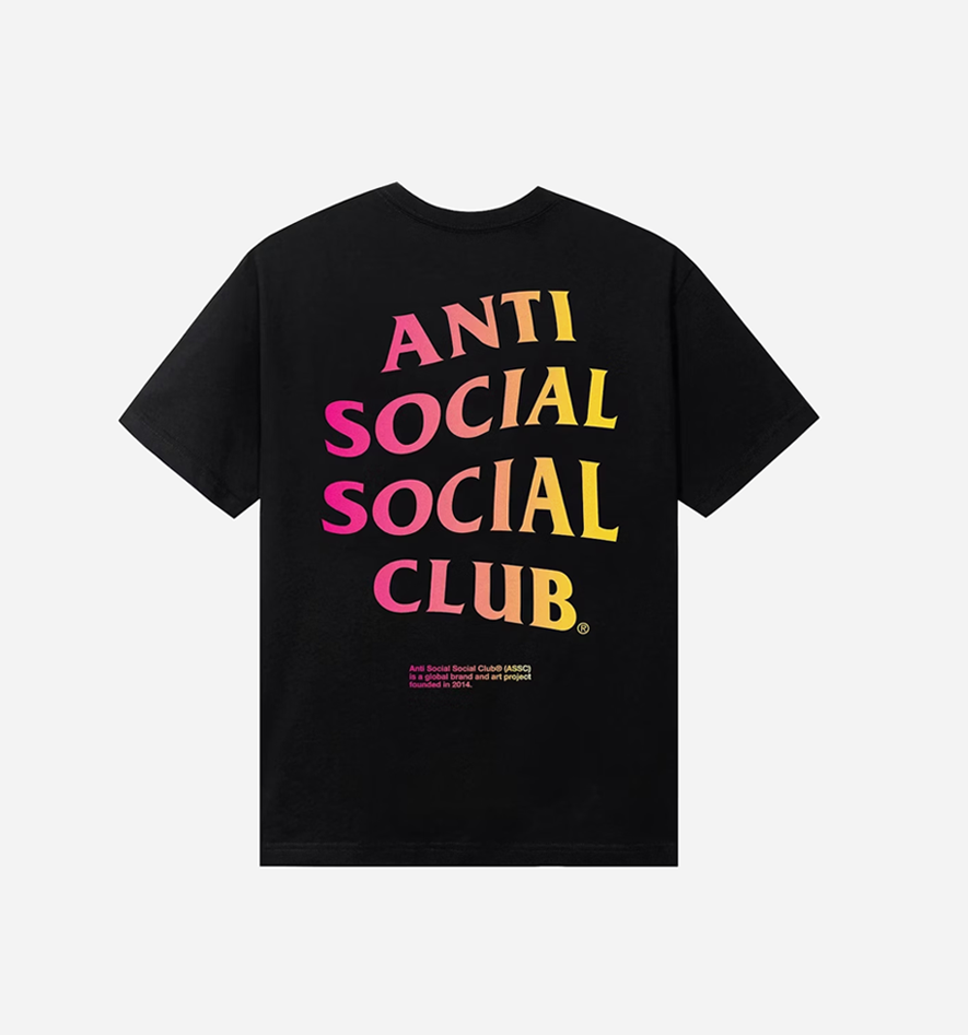 Anti Social Social Club Indoglo Tee Black