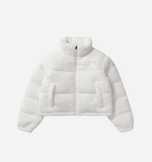 The North Face High Pile Nuptse Jacket 'White'