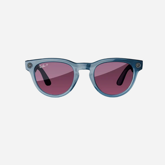 Ray-Ban Meta Headliner " Shiny Jeans Transparent "