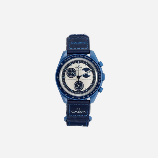 Swatch x Omega Bioceramic Moonswatch Mission to the Super Blue Moonphase