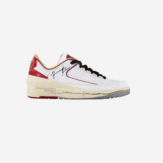 JORDAN 2 RETRO LOW SP OFF-WHITE WHITE RED